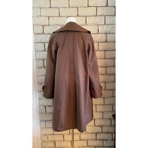 Max Studio Belted Double Breasted Trench Coat Women's Size S - Picture 6 of 7